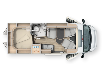 2018 Grundriss Malibu Van 600 DB charming GT2