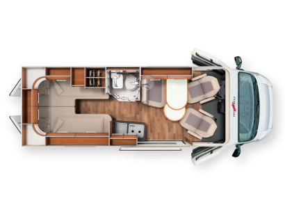 2018 Grundriss Malibu Van 600 LE low bed