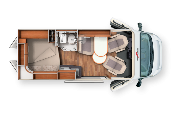 MA Grundriss Malibu Van 540 DB MJ2024